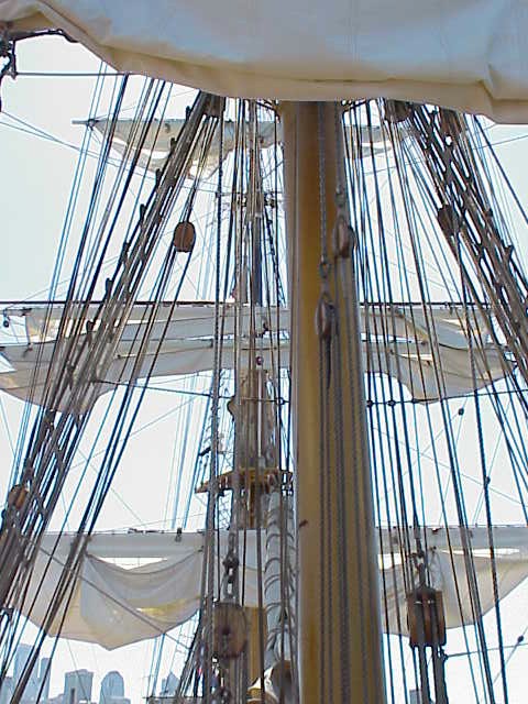   Sails & rigging, detail, Europa   Tall Ships Festival